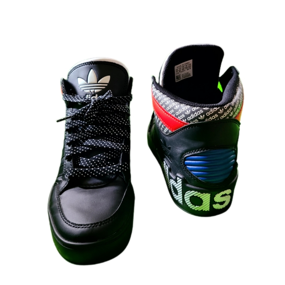 ADIDAS HARD COURT HI YOUTH SNEAKERS - Picture 2 of 7